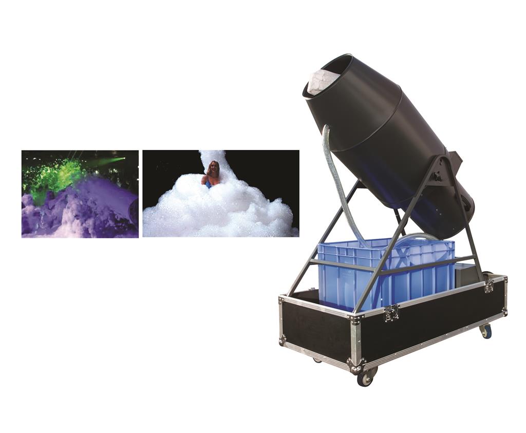 Foamparty + flightcase photo