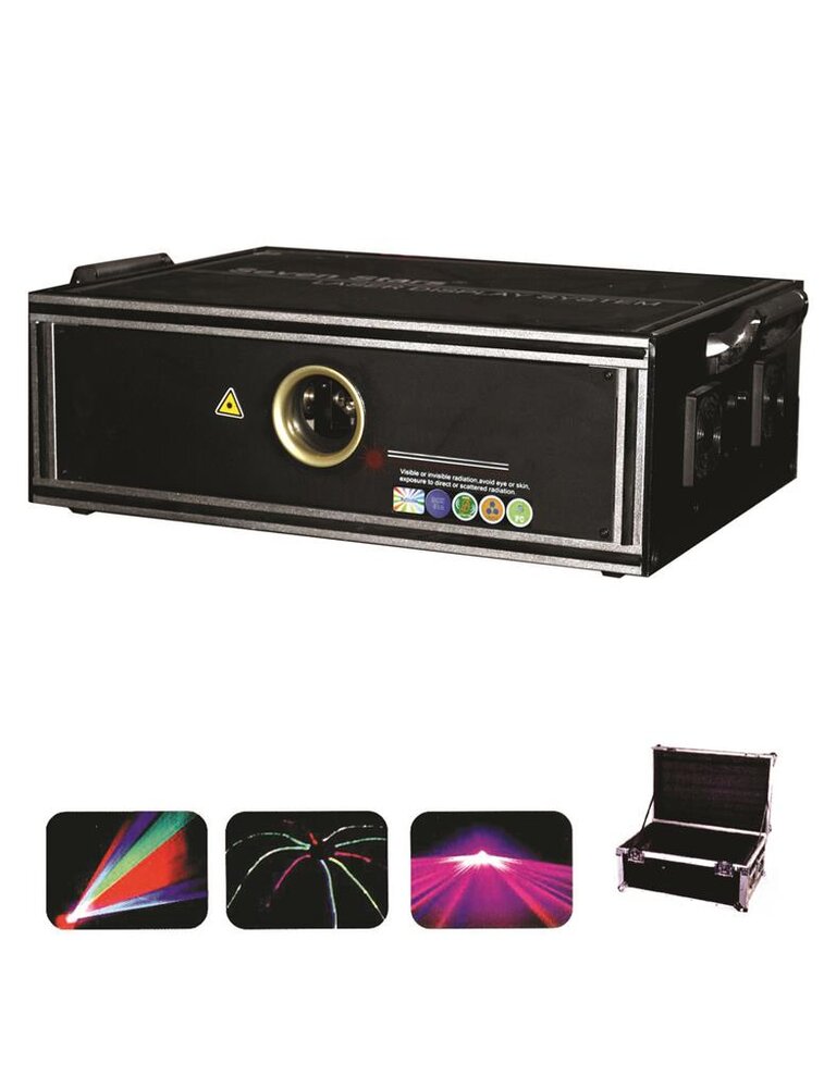 Rgb laser+ flightcase photo