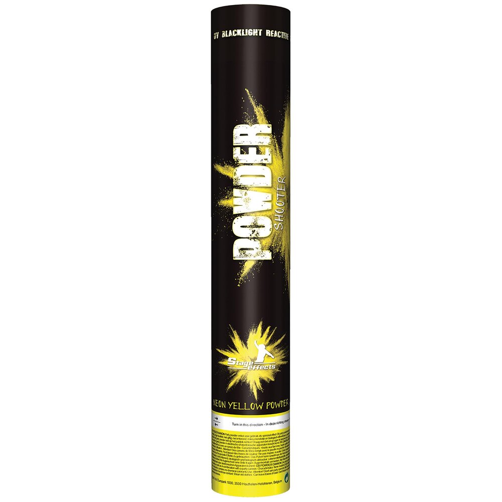 Electric powder shooter 40cm Fluo Yellow photo