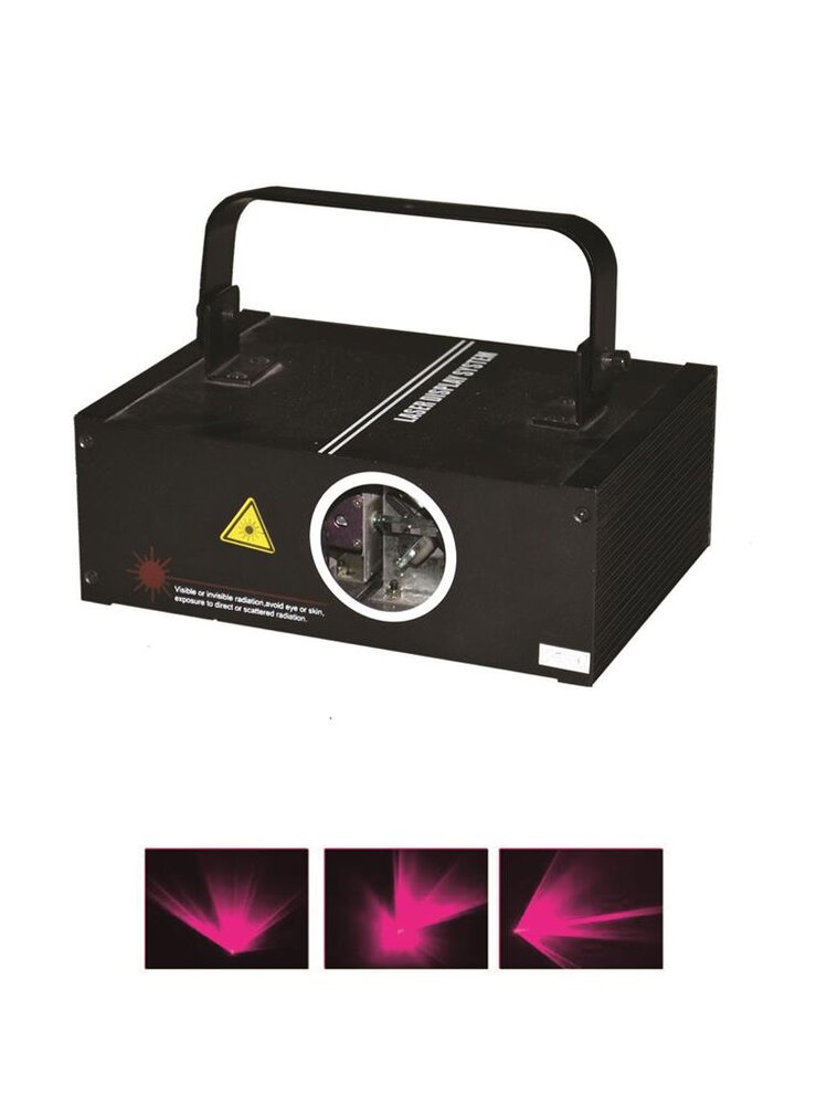 Laser pink photo