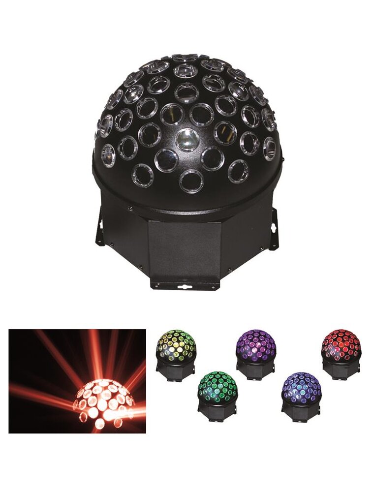 Led star ball rgb photo