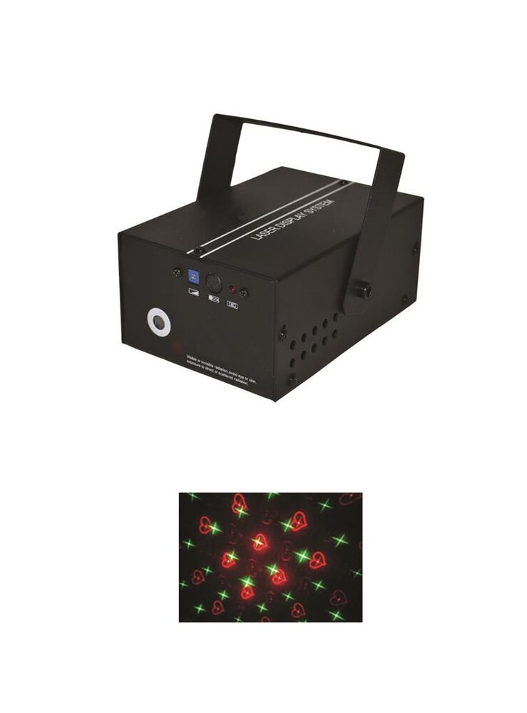 Twinkling pattern laser rg photo
