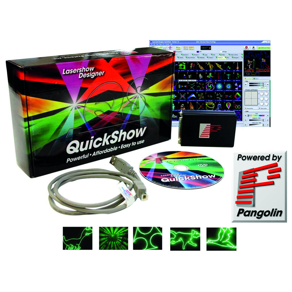 Quickshow laser software photo