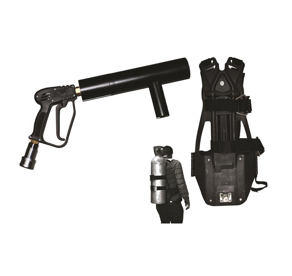 Co2 gun with backpack photo