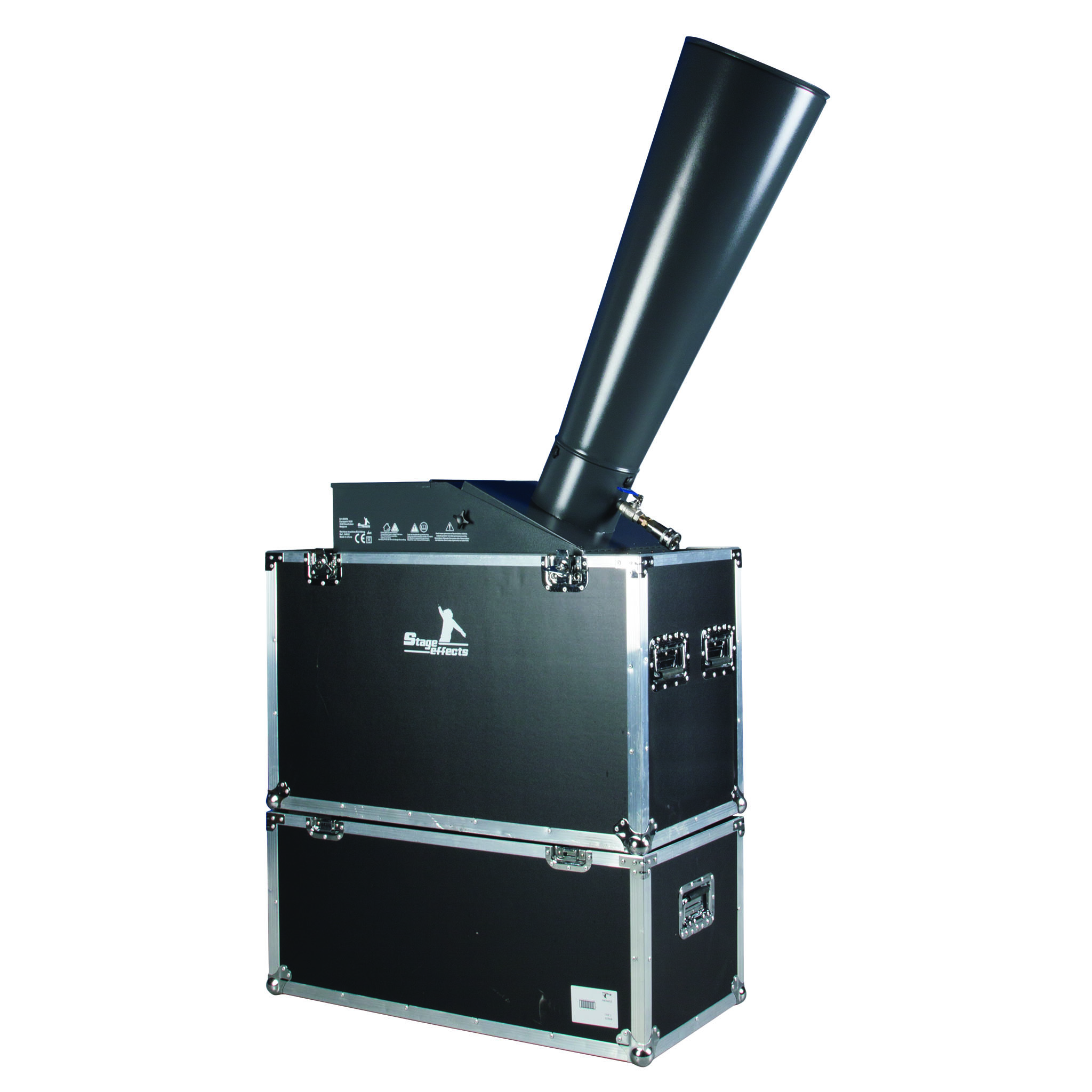 Large co2 confetti cannon in flightcase photo