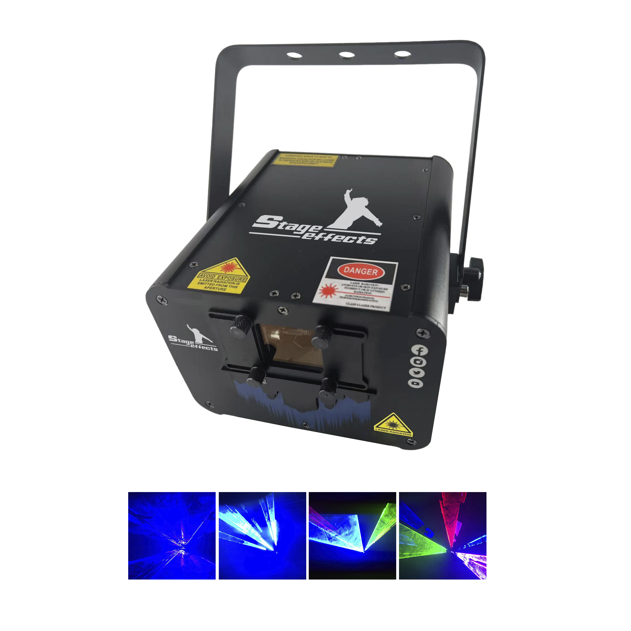 Laser show system 2W RGB photo