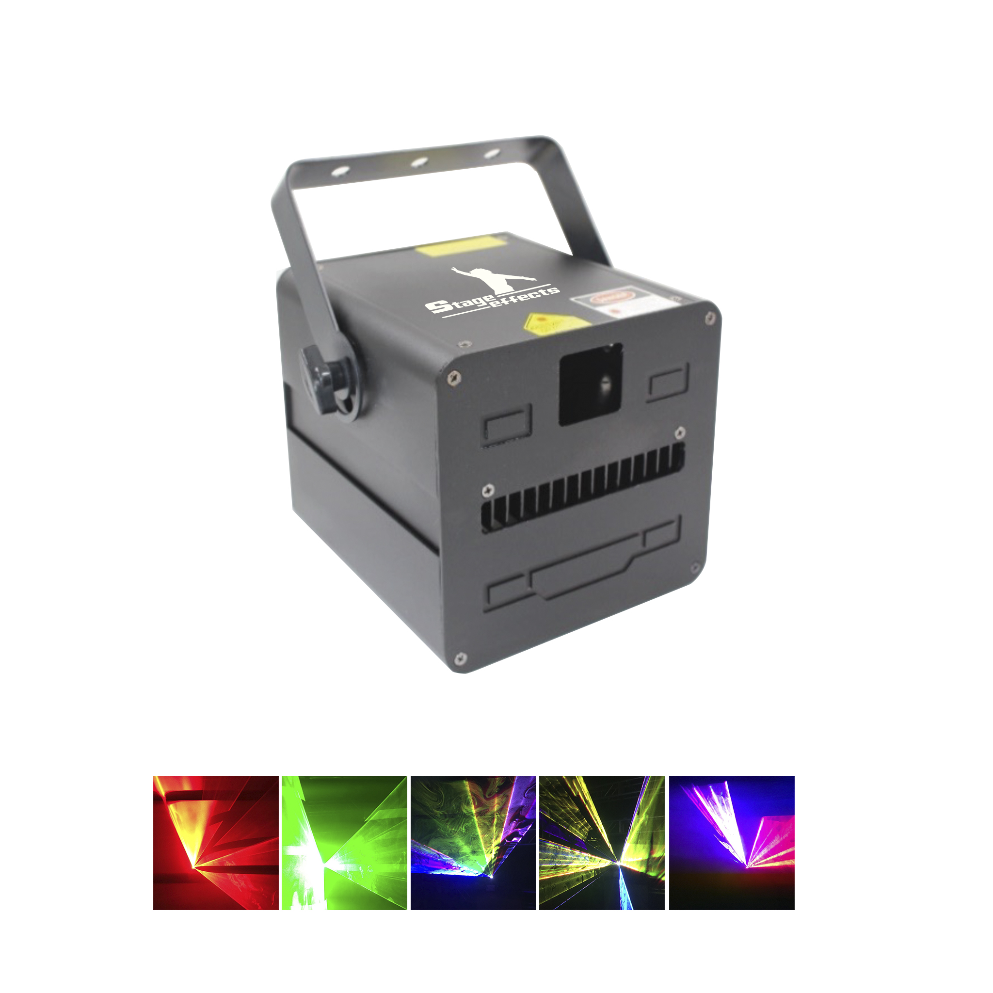 Laser show system 3W RGB in flightcase photo