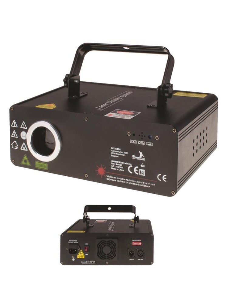 Effect laser 5 in 1 400mw rgb photo