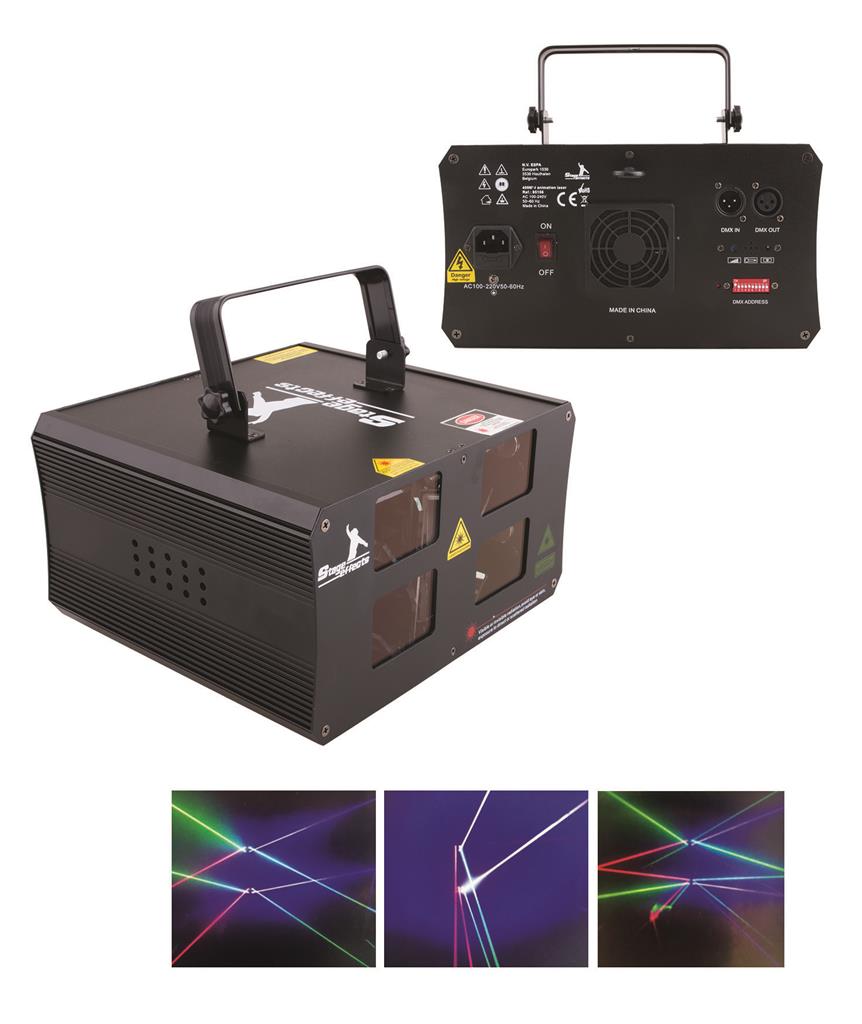 800mw rgb animation laser photo
