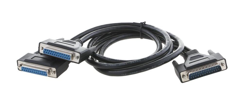 Pro laser ilda cable with splitter 1m photo