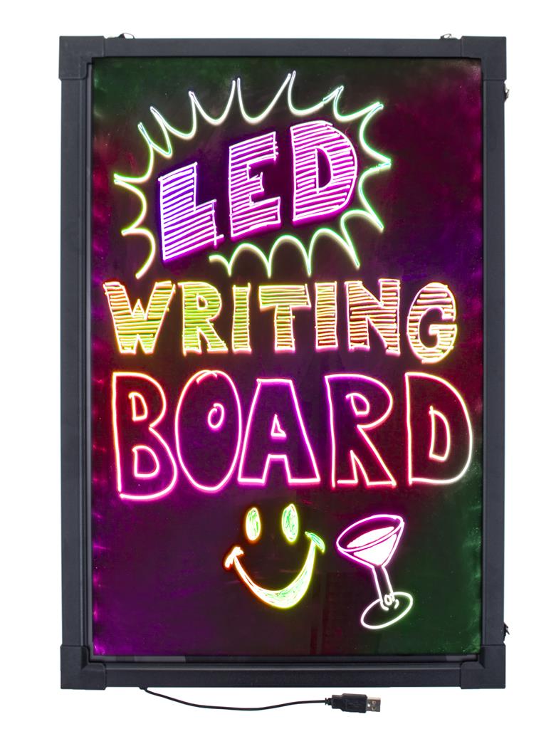 Led board 40x60cm incl. 8 highlighters photo