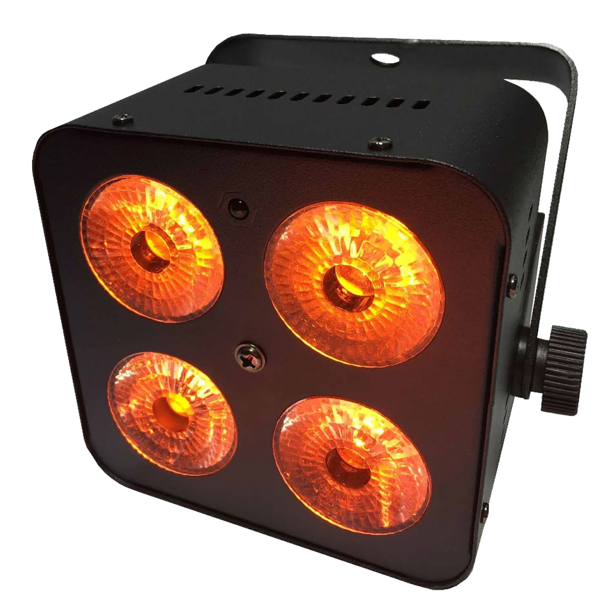 Led par 4x12w amber photo