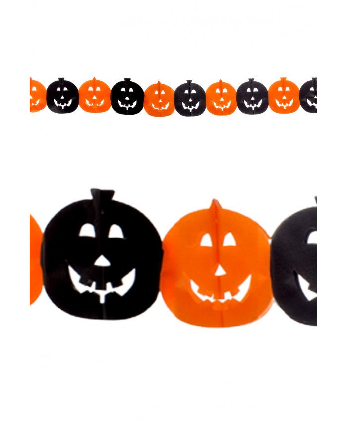 Γιρλάντα Διακοσμητική Halloween Κολοκύθα Μικρή 4μ. photo