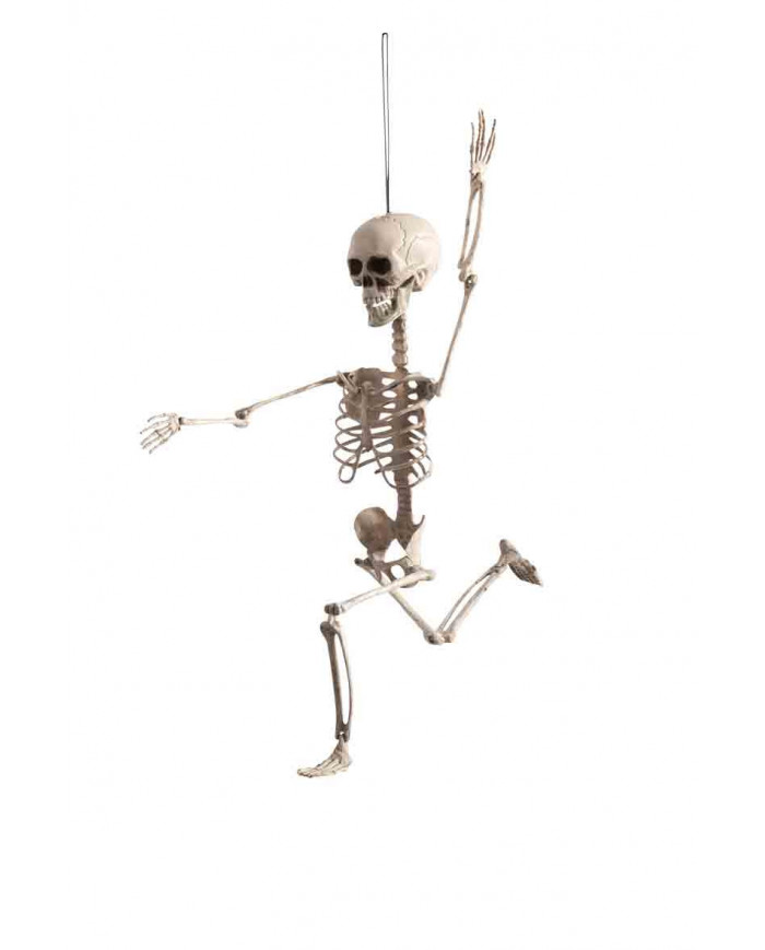 Διακοσμητικό Halloween Κρεμαστός Σκελετός Με Κίνηση  70cm  photo