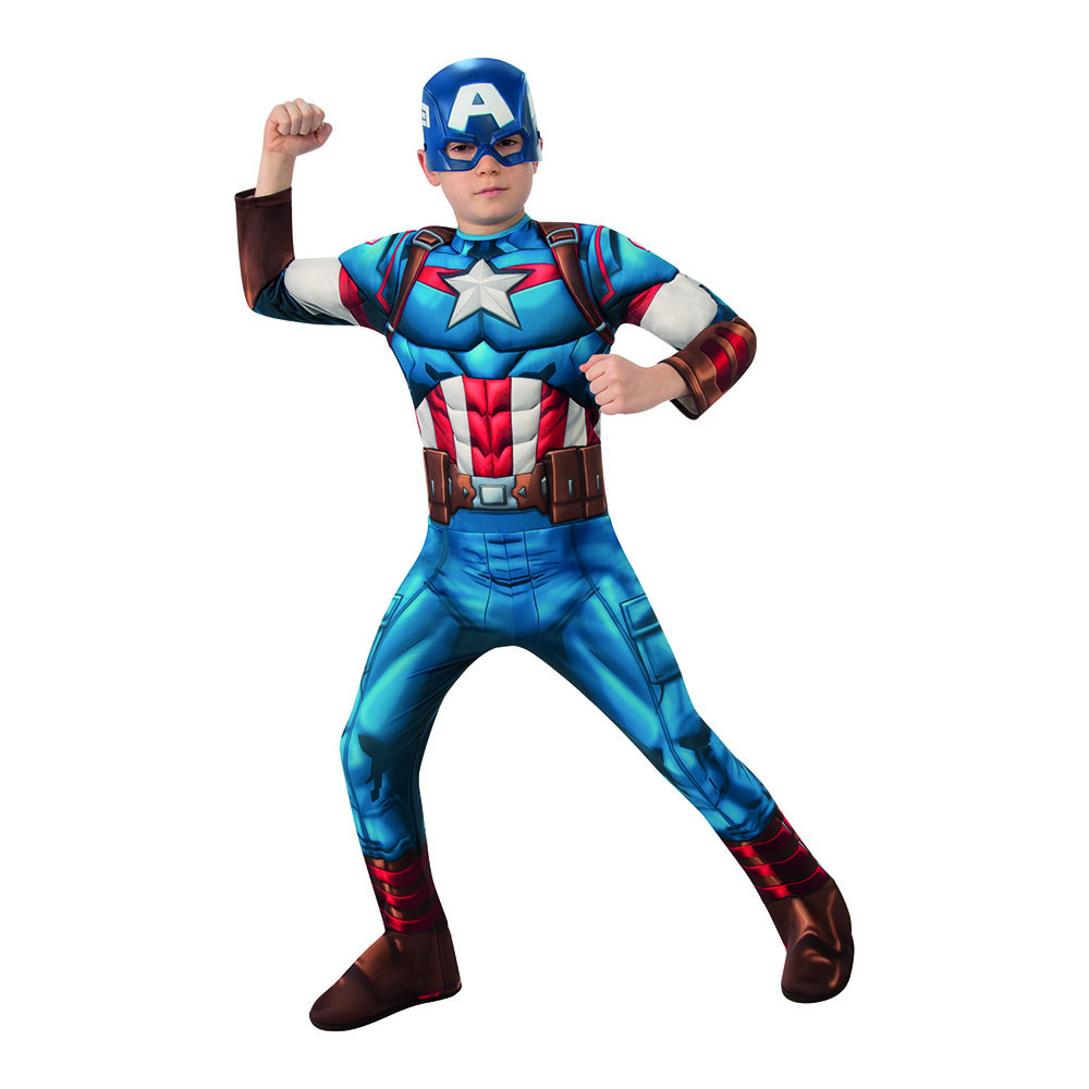 Παιδική Στολή Captain America Αυθεντική photo