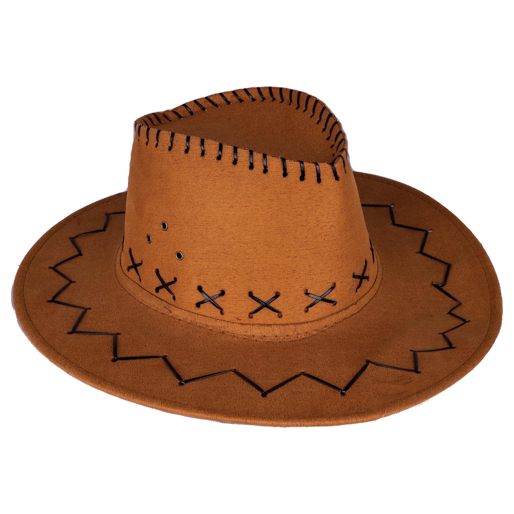 Καπέλο Cowboy Με Ραφές Σε Διάφορα Χρώματα photo