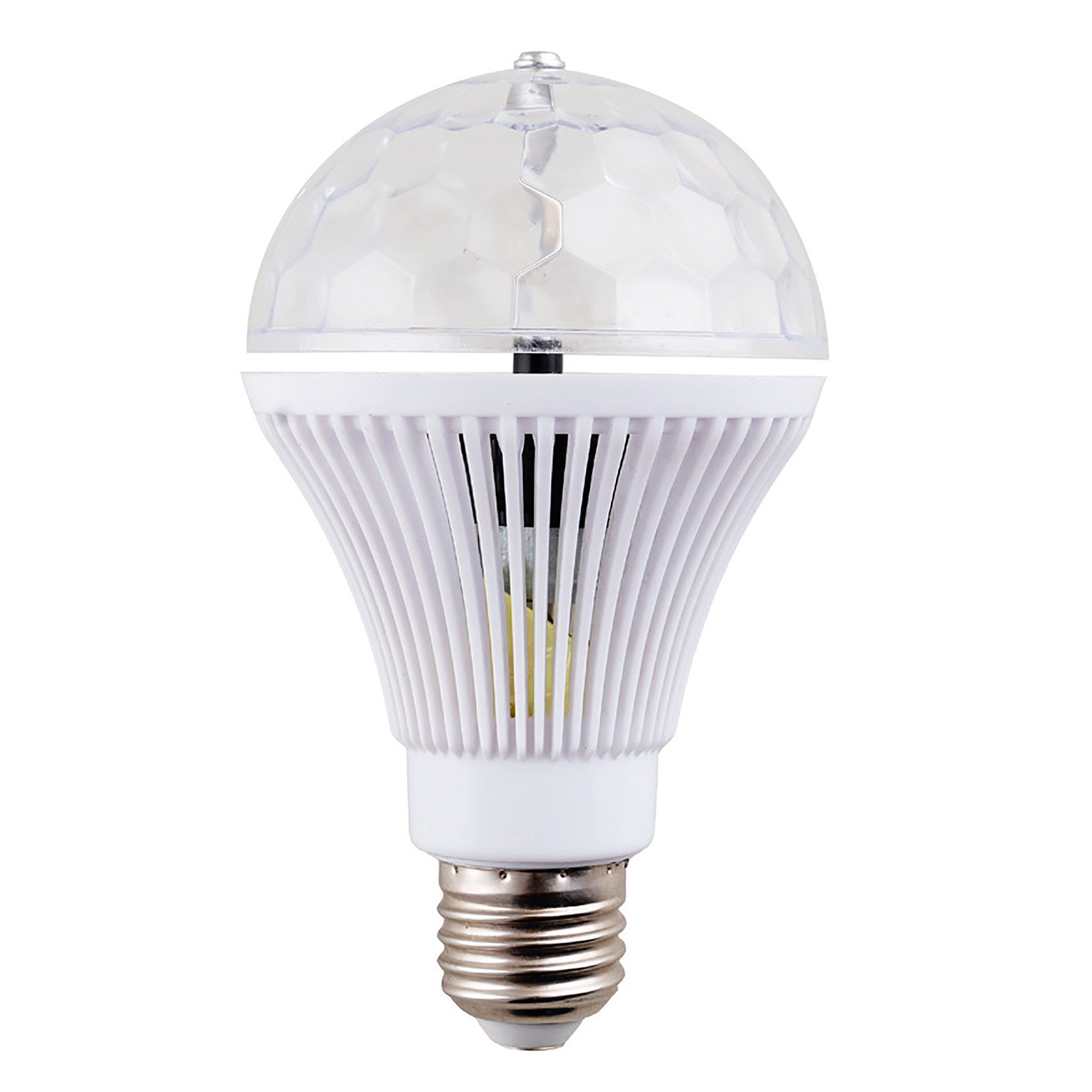Led mini star auto-rotate lamp RGB 3W E27 photo