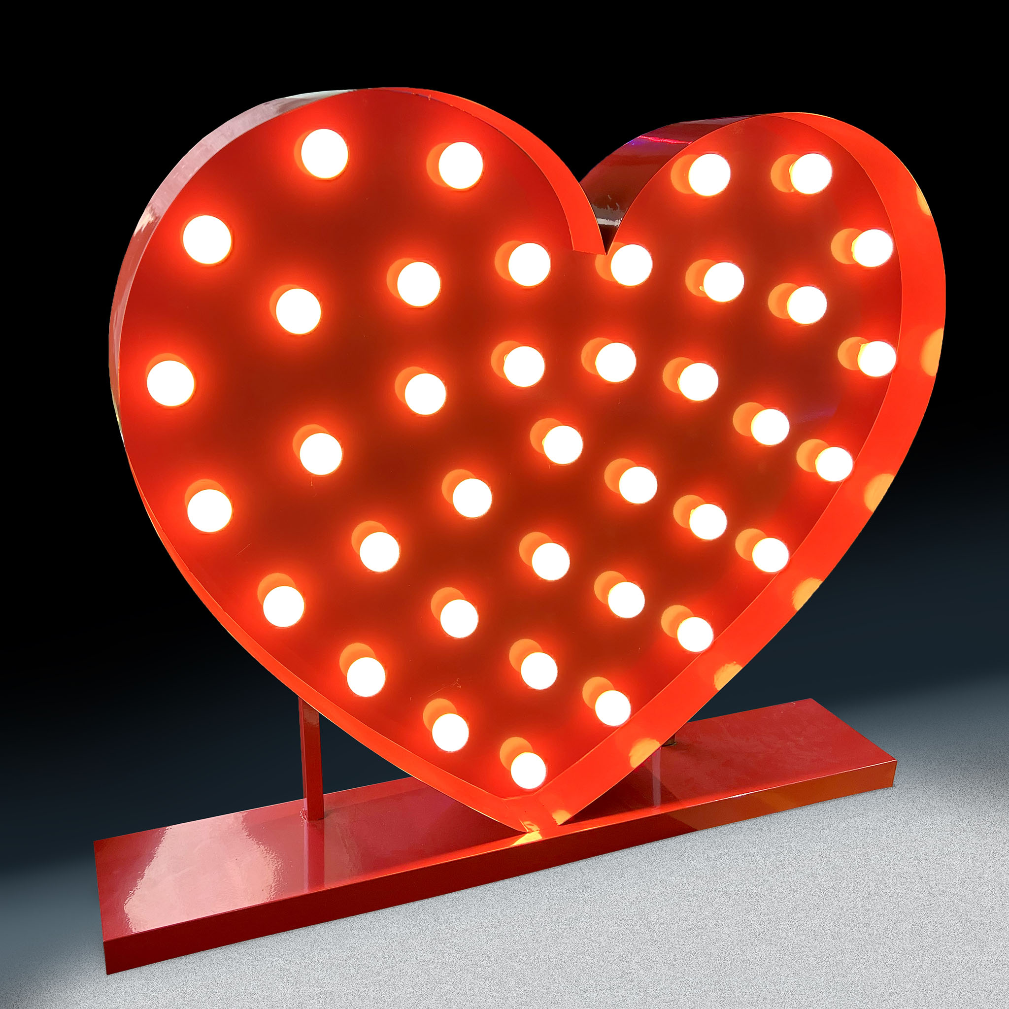 Διακοσμητική Καρδιά Φωτιζόμενη Led Μεγάλη 100cm x 113cm photo