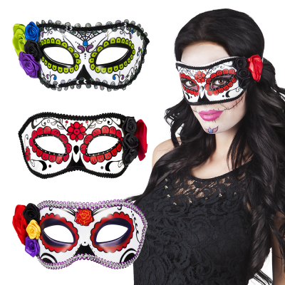 Μάσκα Ματιών Day Of The Dead Σε 3 Χρώματα photo