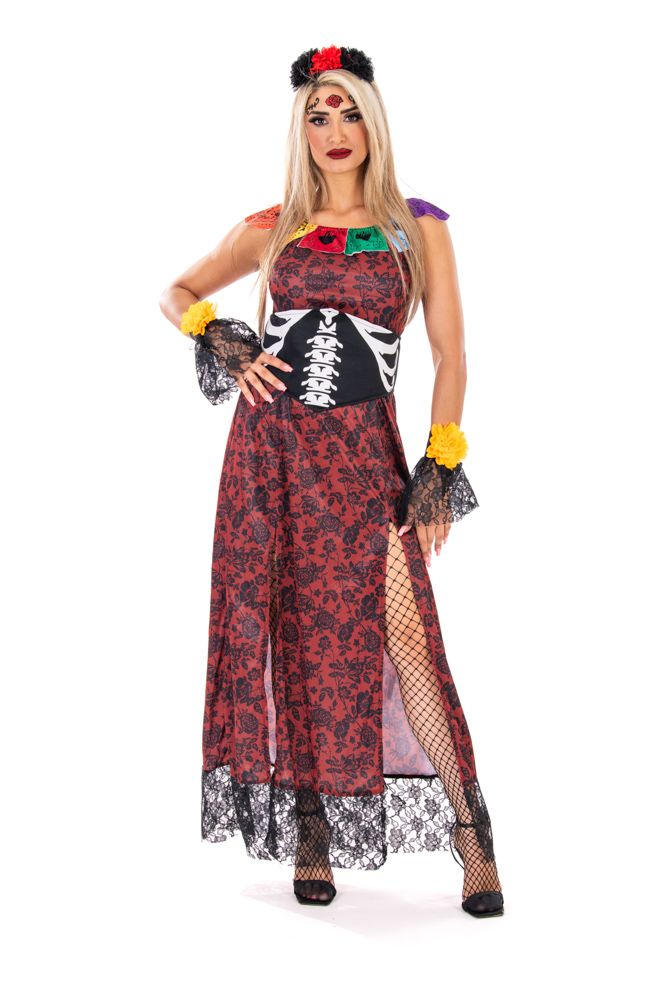 Αποκριάτικη Στολή Day Of The Dead Senorita photo
