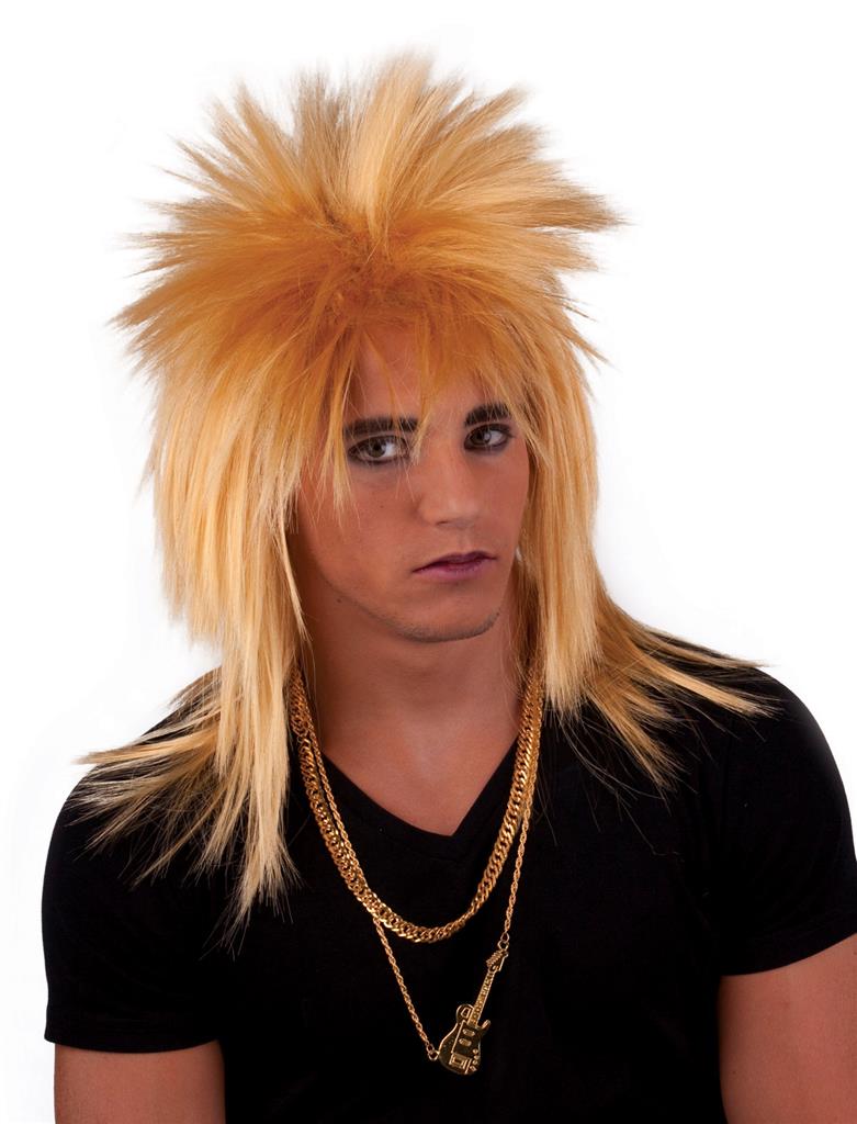 Περούκα Rock Punk Ξανθιά photo