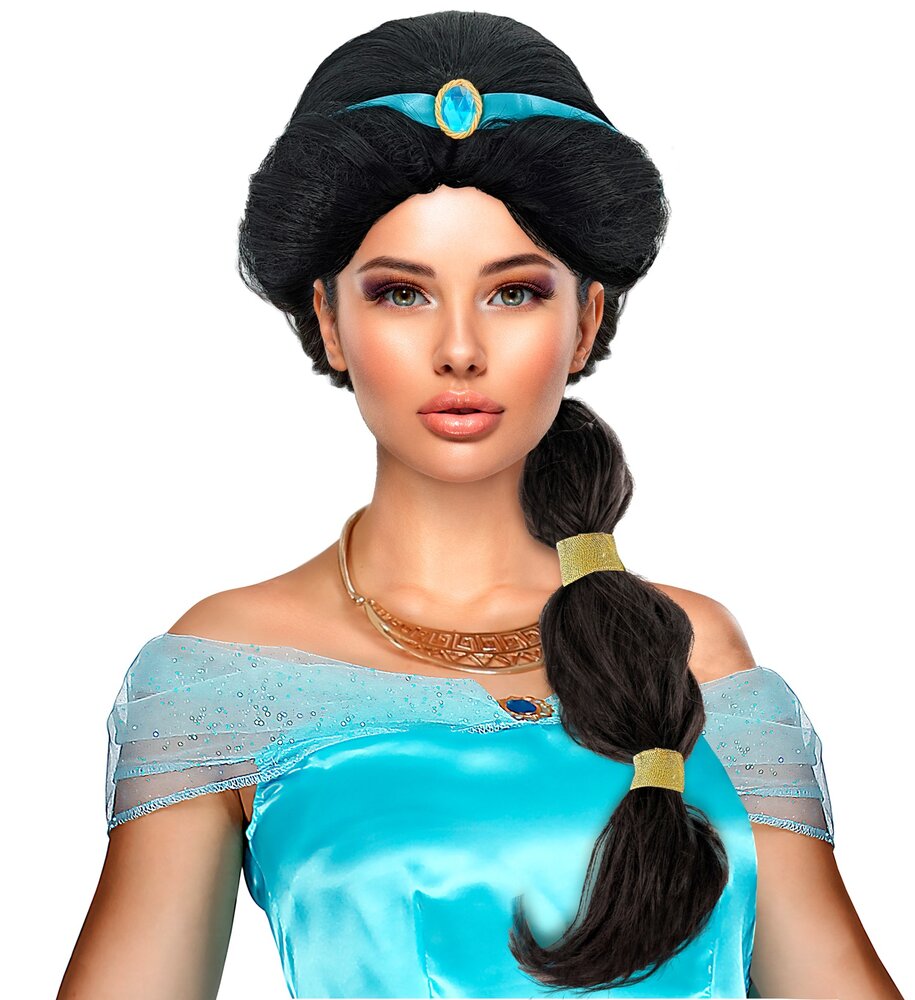 Περούκα Μαύρη Κοτσίδα Arabian Princess photo