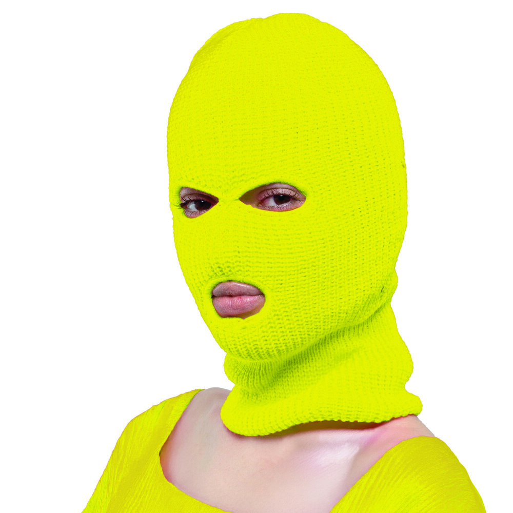 Κουκούλα Κουκουλοφόρου Κίτρινη Fluo photo