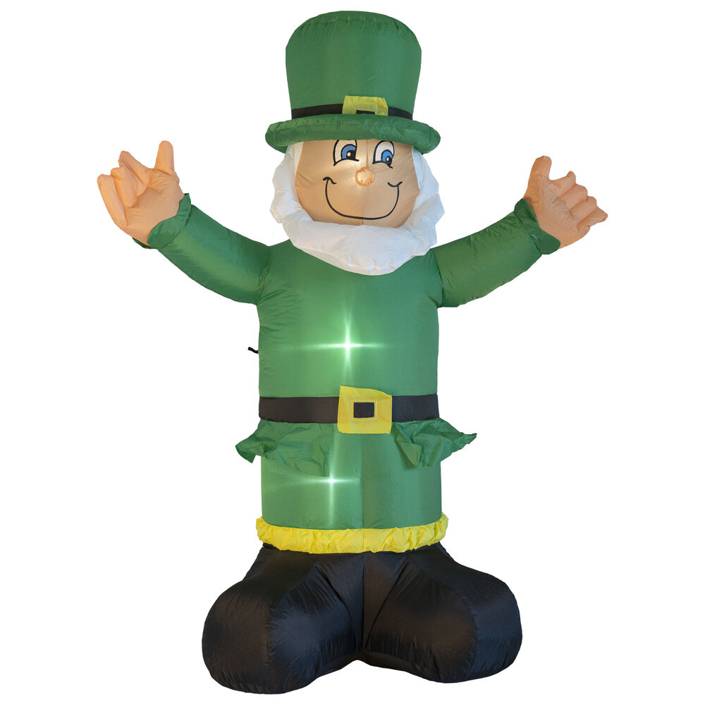 Μασκότ St. Patrick's Day Φουσκωτή Με Led Φως 180cm photo
