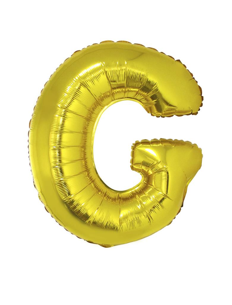 Μπαλόνι Foil Γράμμα " G " Χρυσό 101cm photo