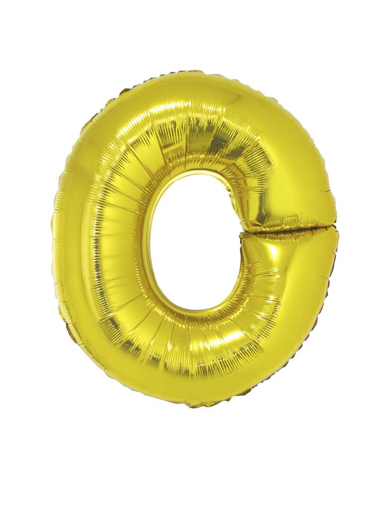 Μπαλόνι Foil Γράμμα " O " Χρυσό 101cm photo