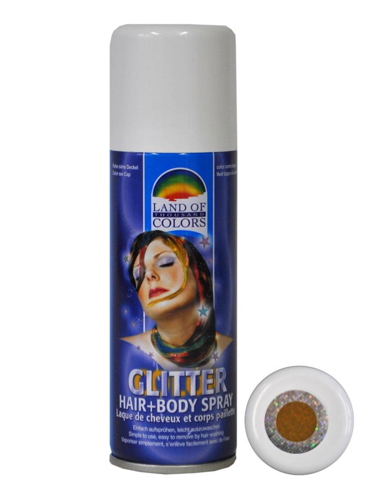 Σπρέι Μαλλιών Χρυσό Glitter photo