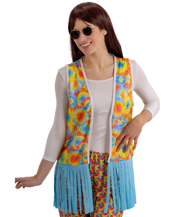 Γιλέκο Hippie Γαλάζιο photo