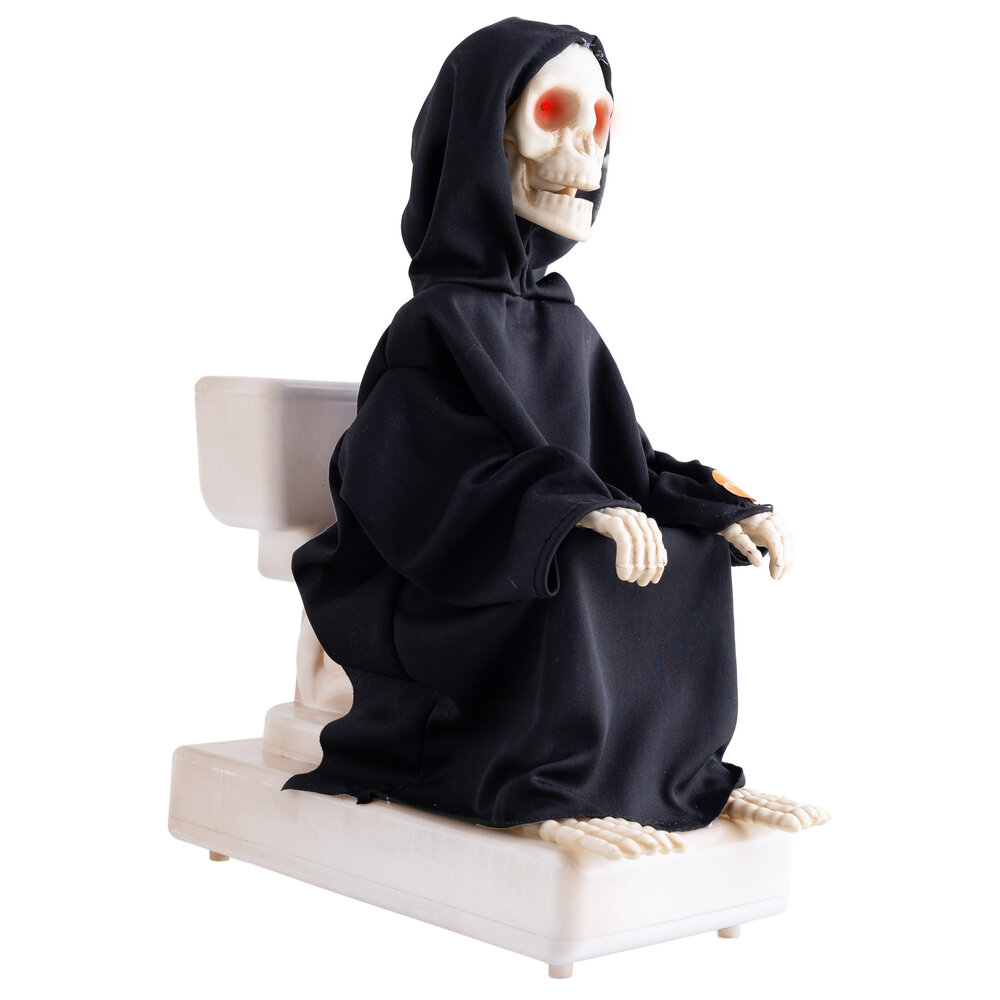 Διακοσμητικός Σκελετός  Halloween Toilet Timmy 35cm photo