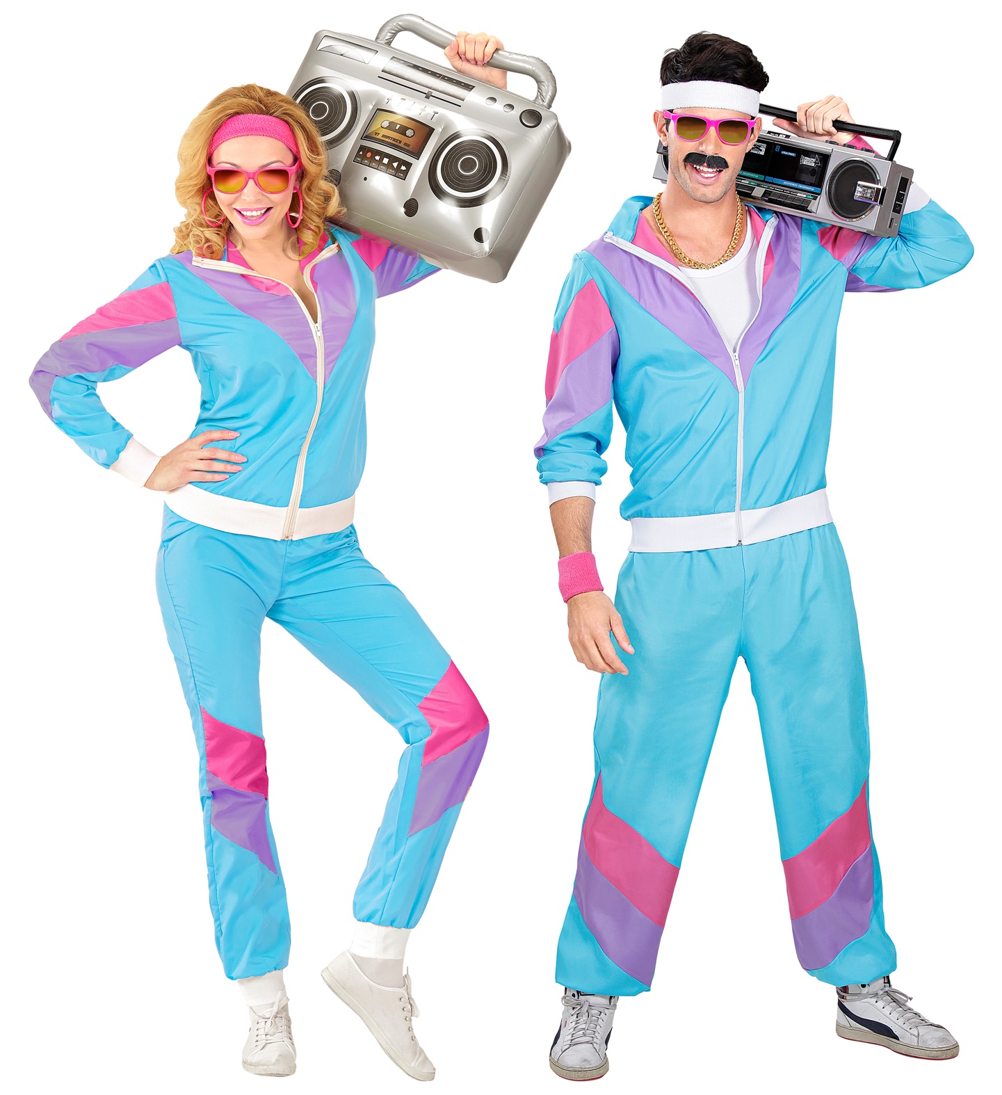 Στολή Γυμναστικής 80's Μπλε Unisex photo