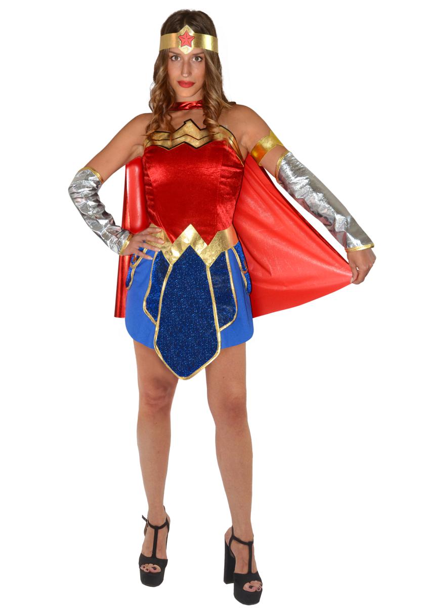 Στολή Γυναικεία Wonder Woman Deluxe photo