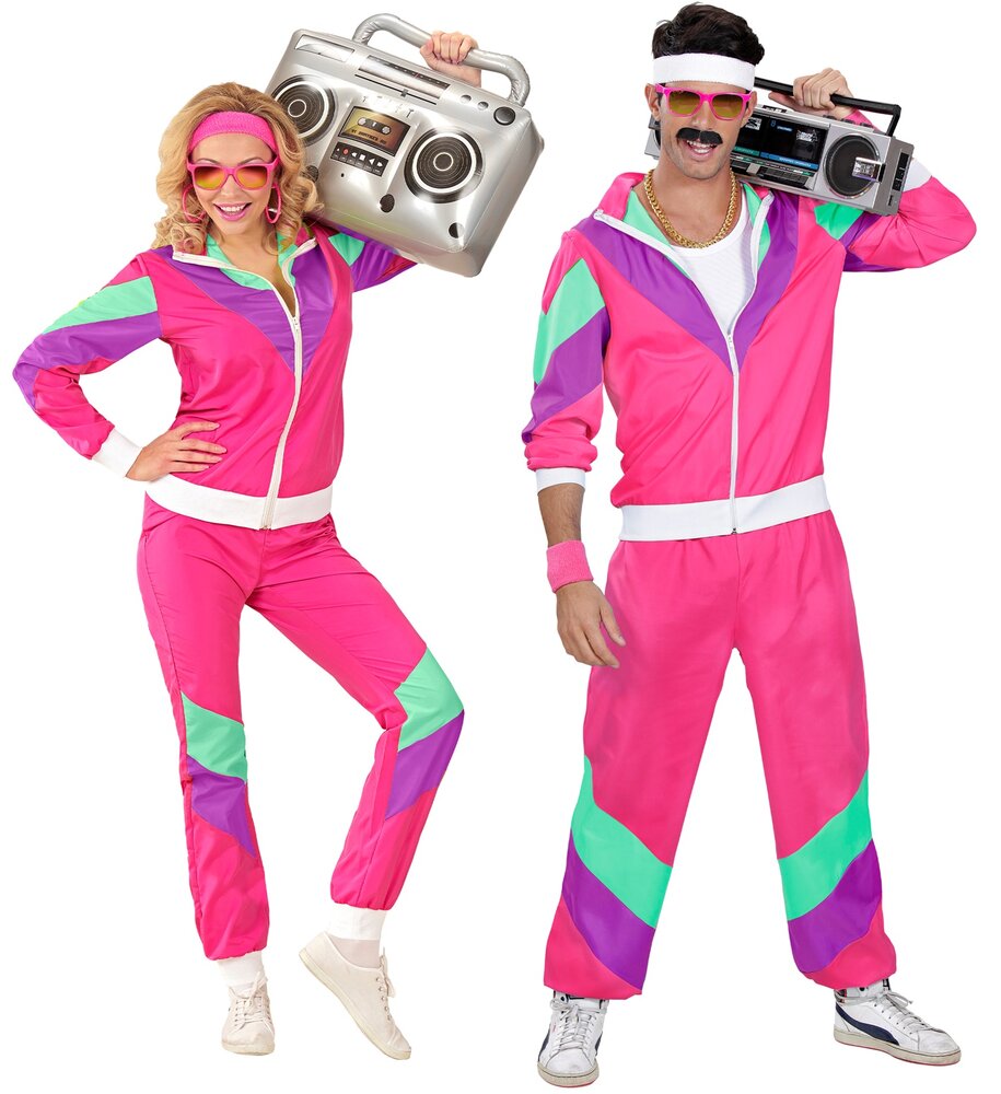 Στολή Γυμναστικής 80's Ροζ Unisex photo